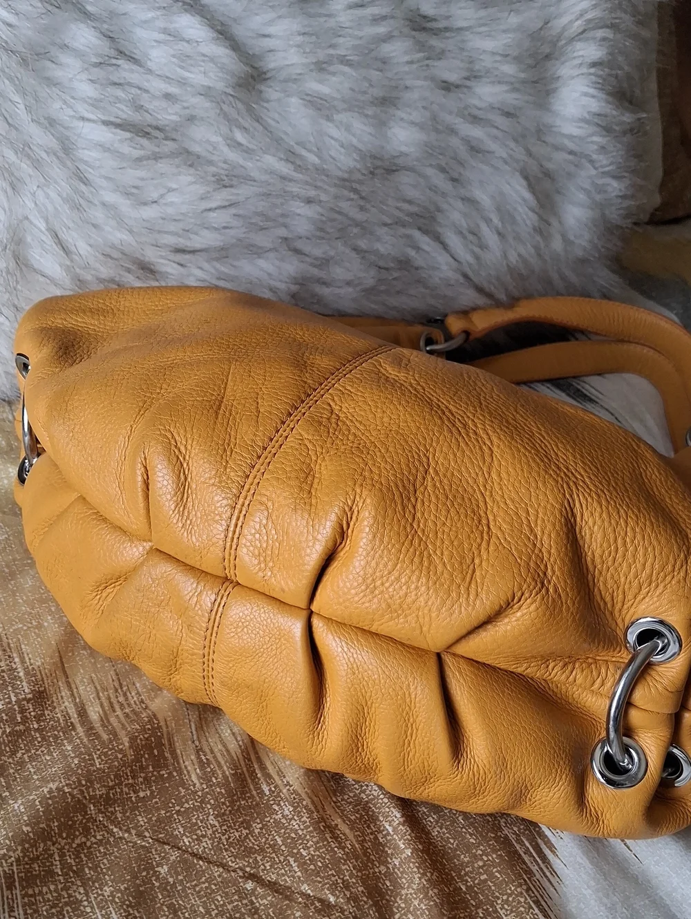 Michael Kors Large Layton Marigold Hobo Bag
